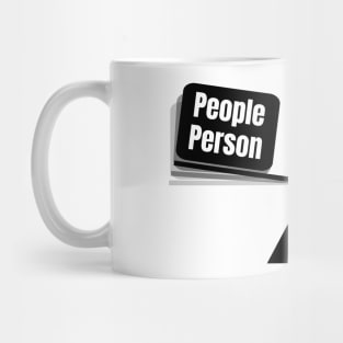 Dog Person vs. People Person Mug